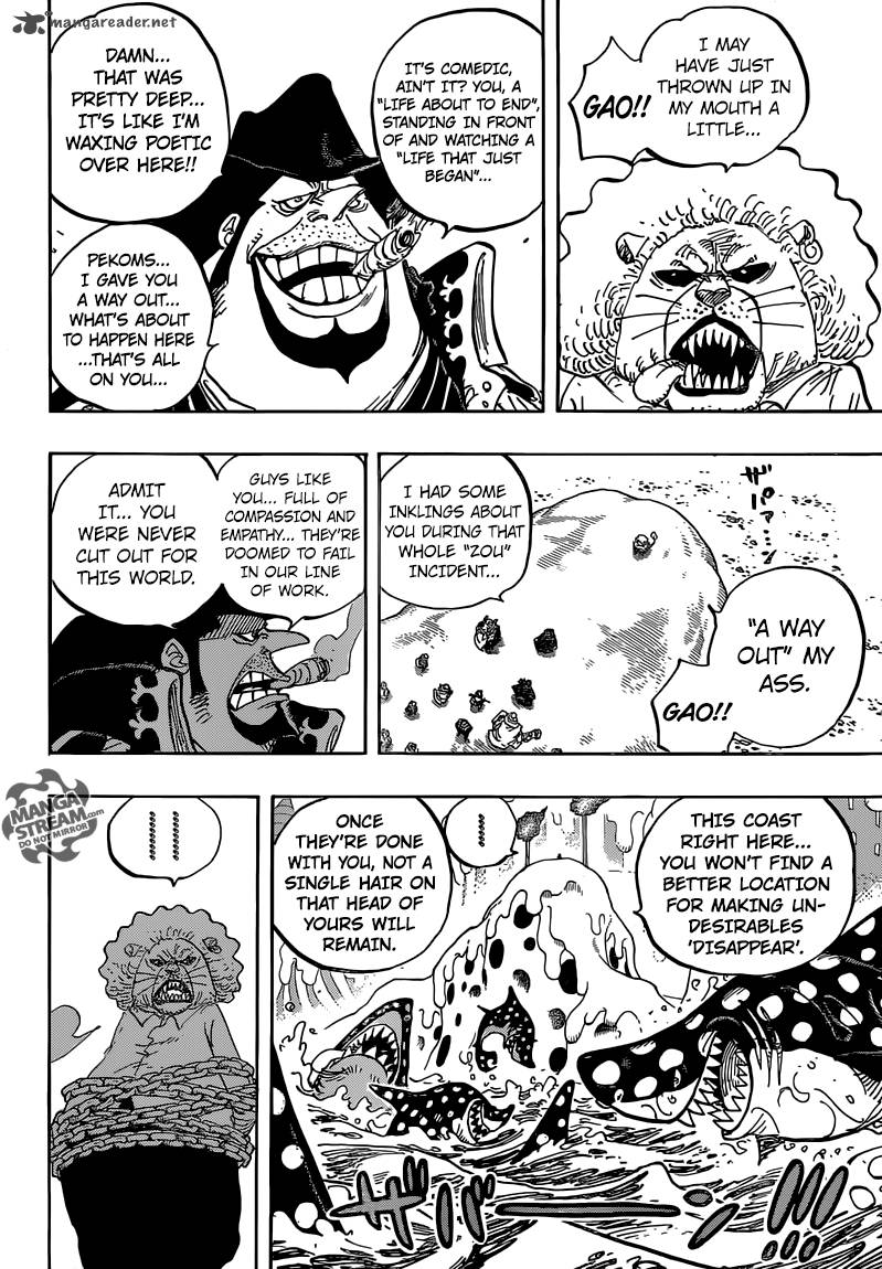 One Piece Chapter 834 — page 12