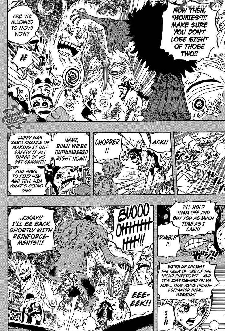 One Piece Chapter 835 — page 14