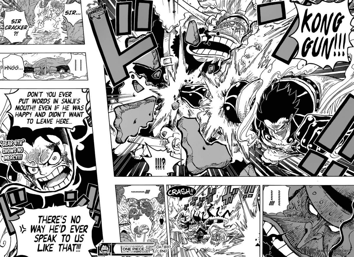 One Piece Chapter 837 — page 17