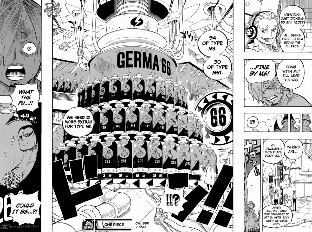 One Piece Chapter 839 — page 17