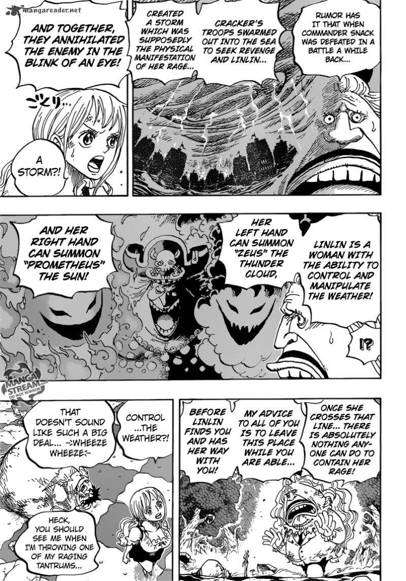 One Piece Chapter 843 — page 9