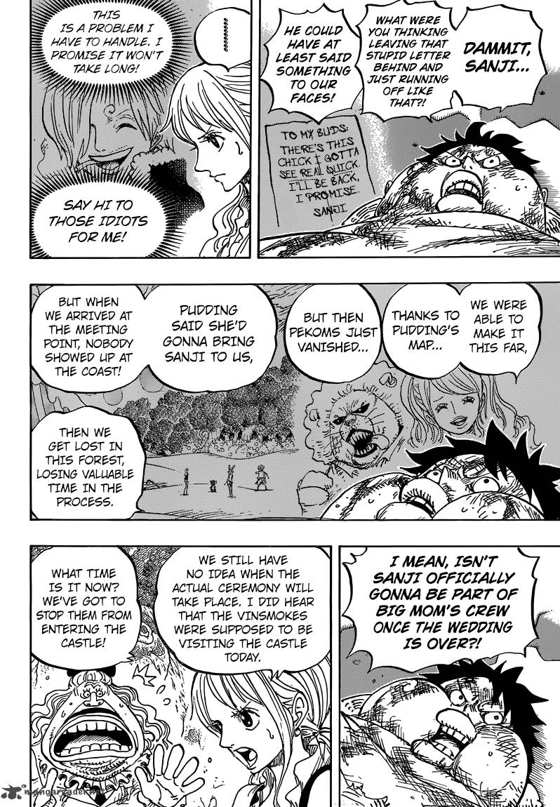 One Piece Chapter 843 — page 10