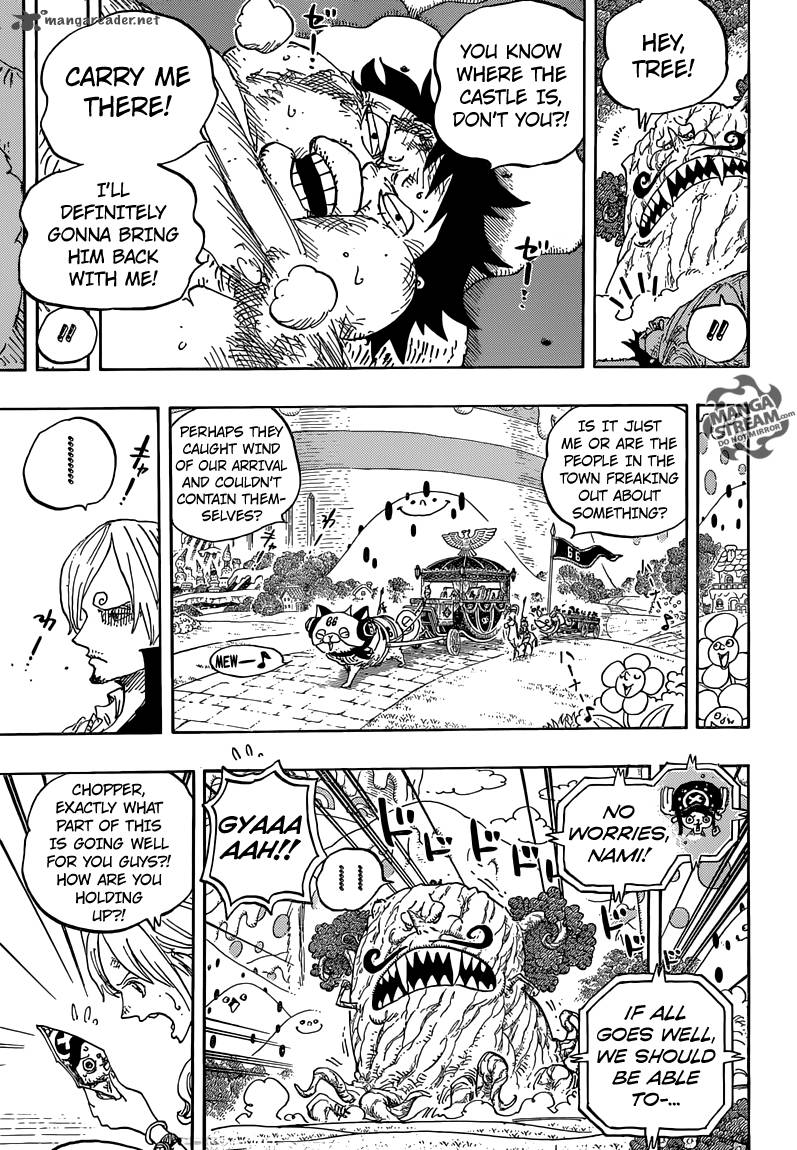 One Piece Chapter 843 — page 11