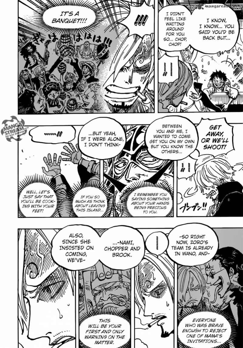 One Piece Chapter 843 — page 16