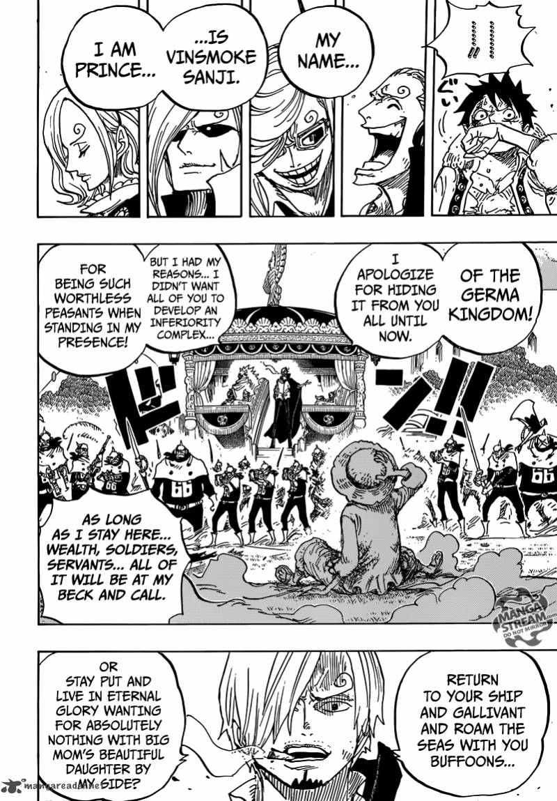 One Piece Chapter 843 — page 18