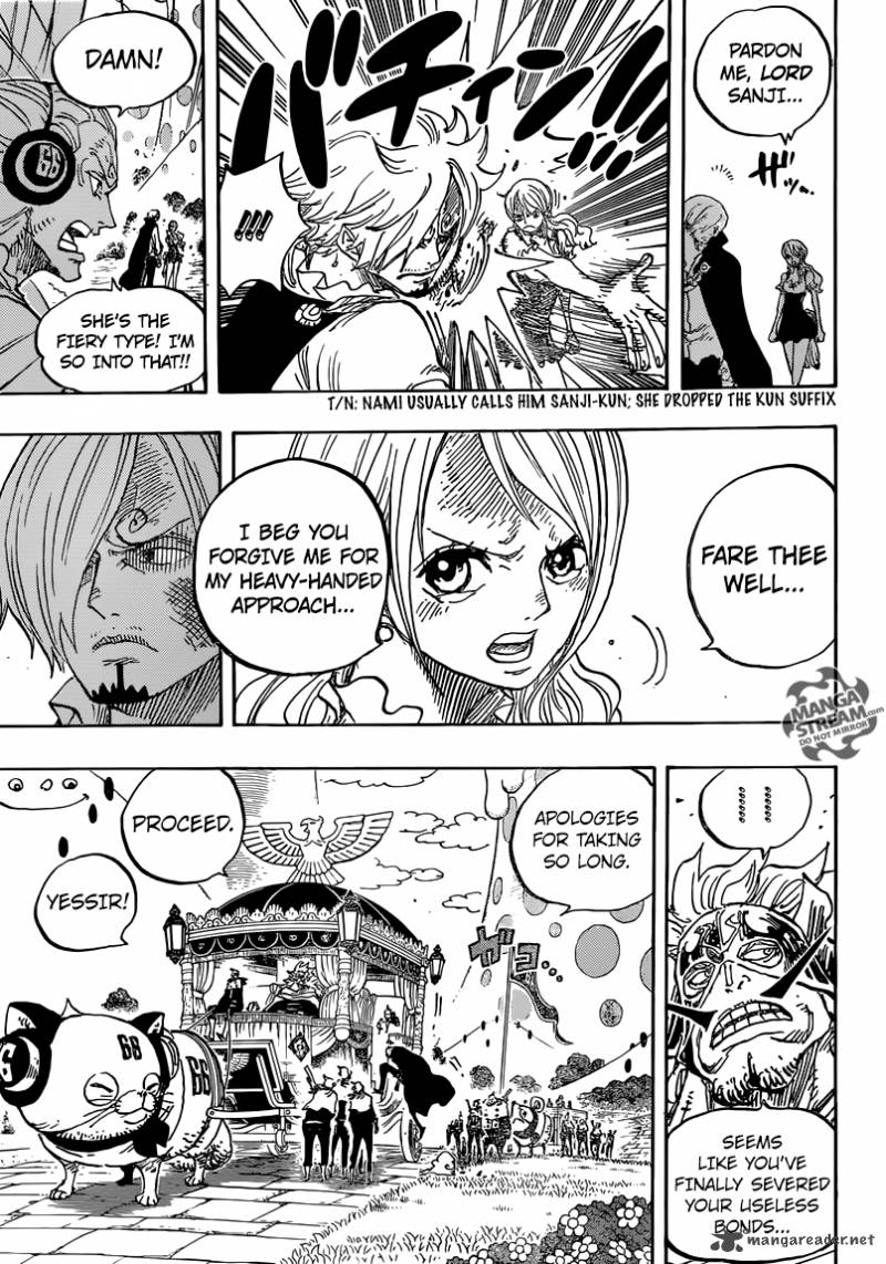 One Piece Chapter 844 — page 15