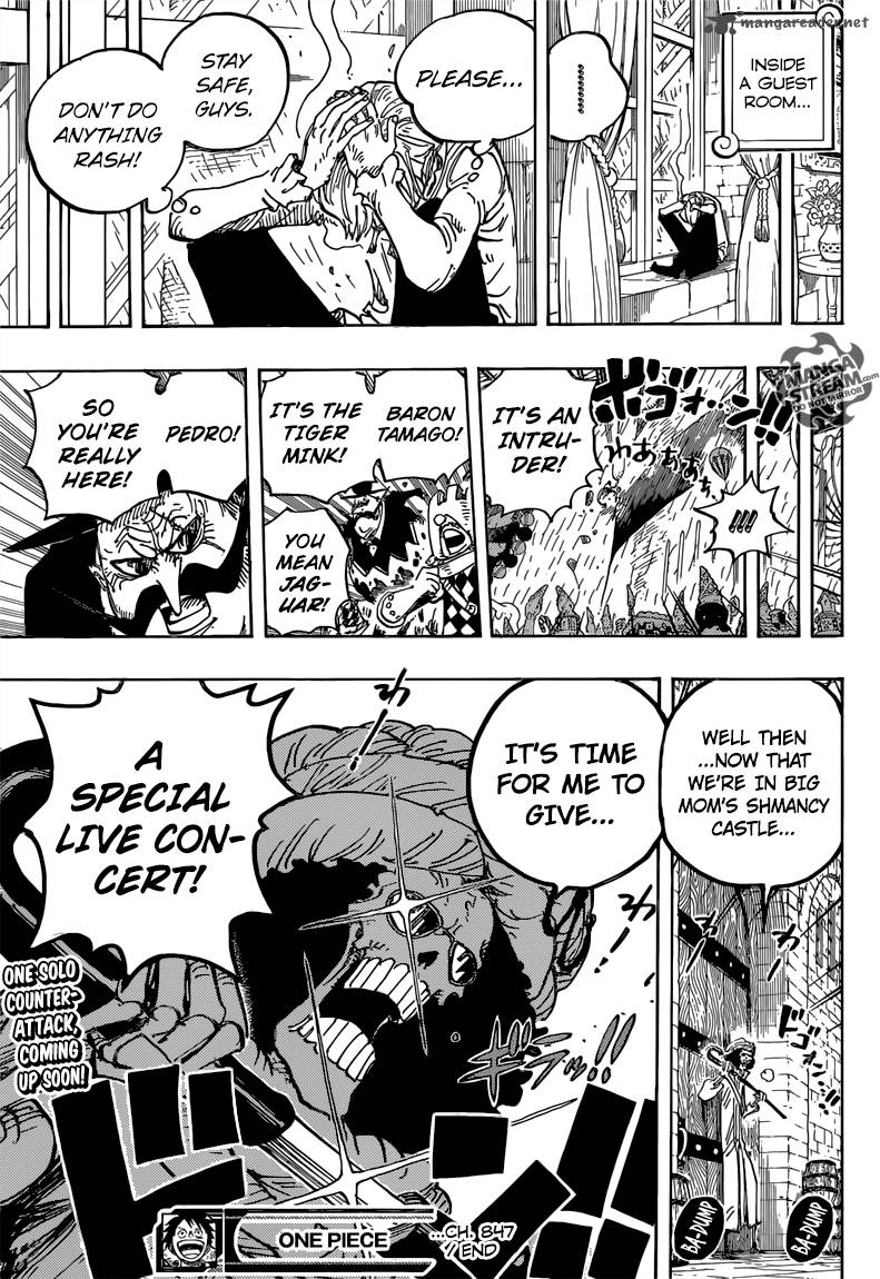 One Piece Chapter 847 — page 19