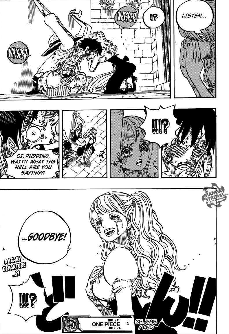 One Piece Chapter 848 — page 18