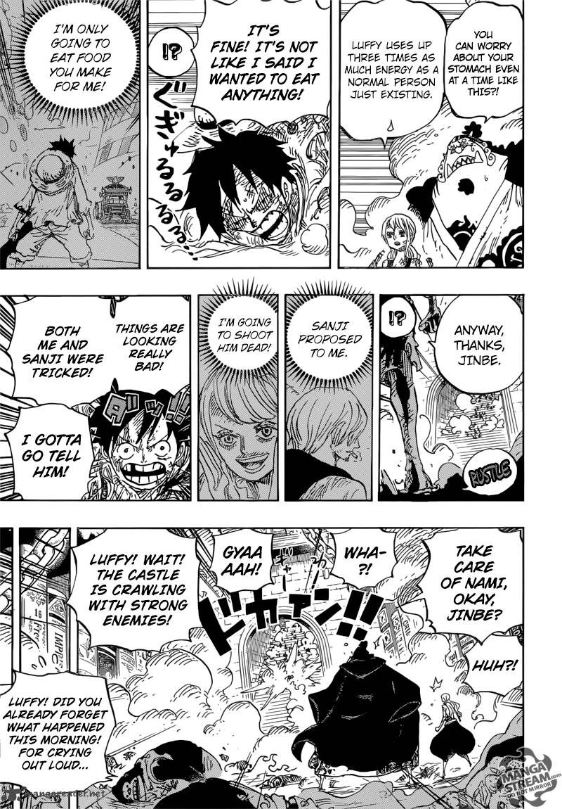 One Piece Chapter 852 — page 7