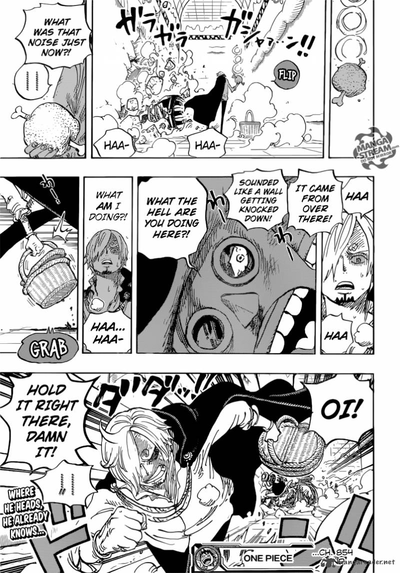 One Piece Chapter 854 — page 18