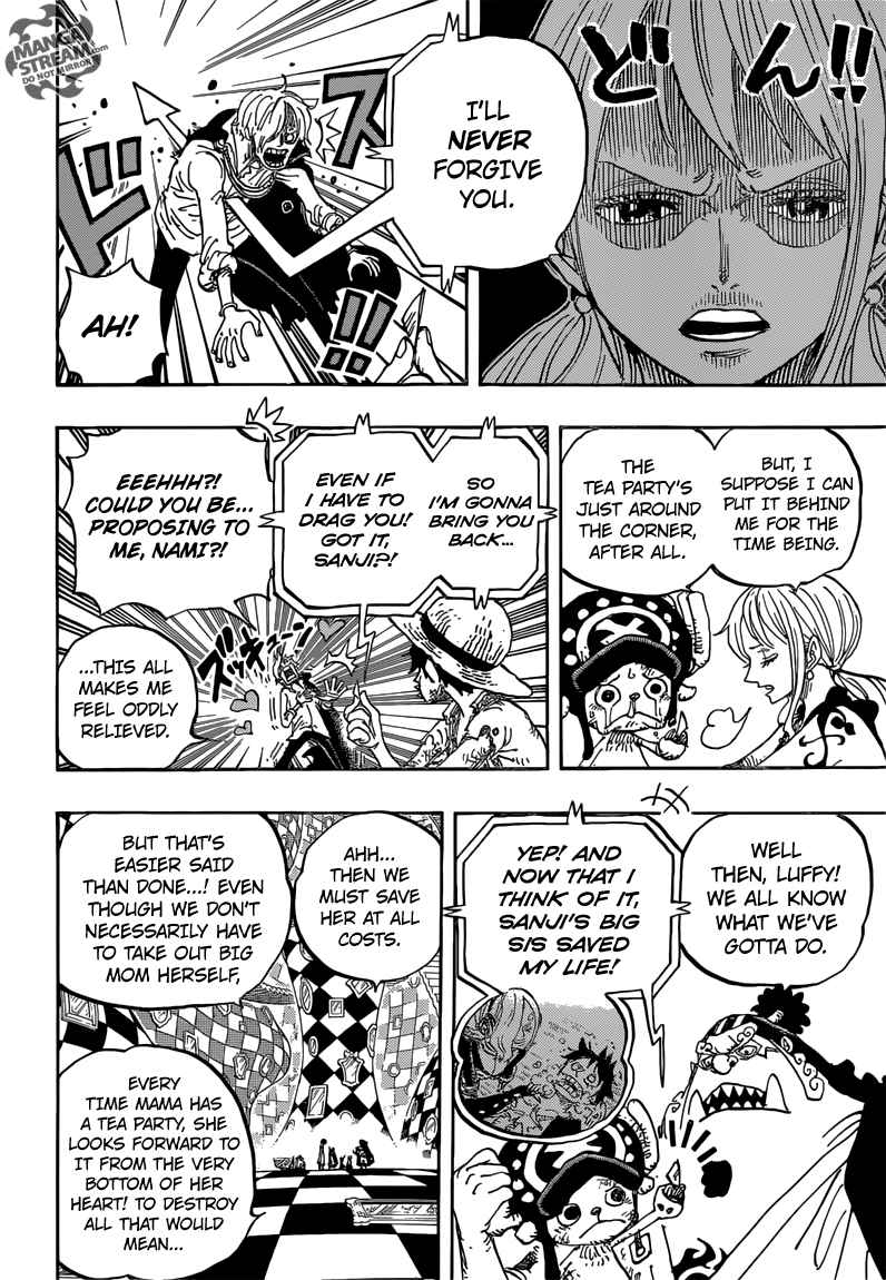 One Piece Chapter 857 — page 8