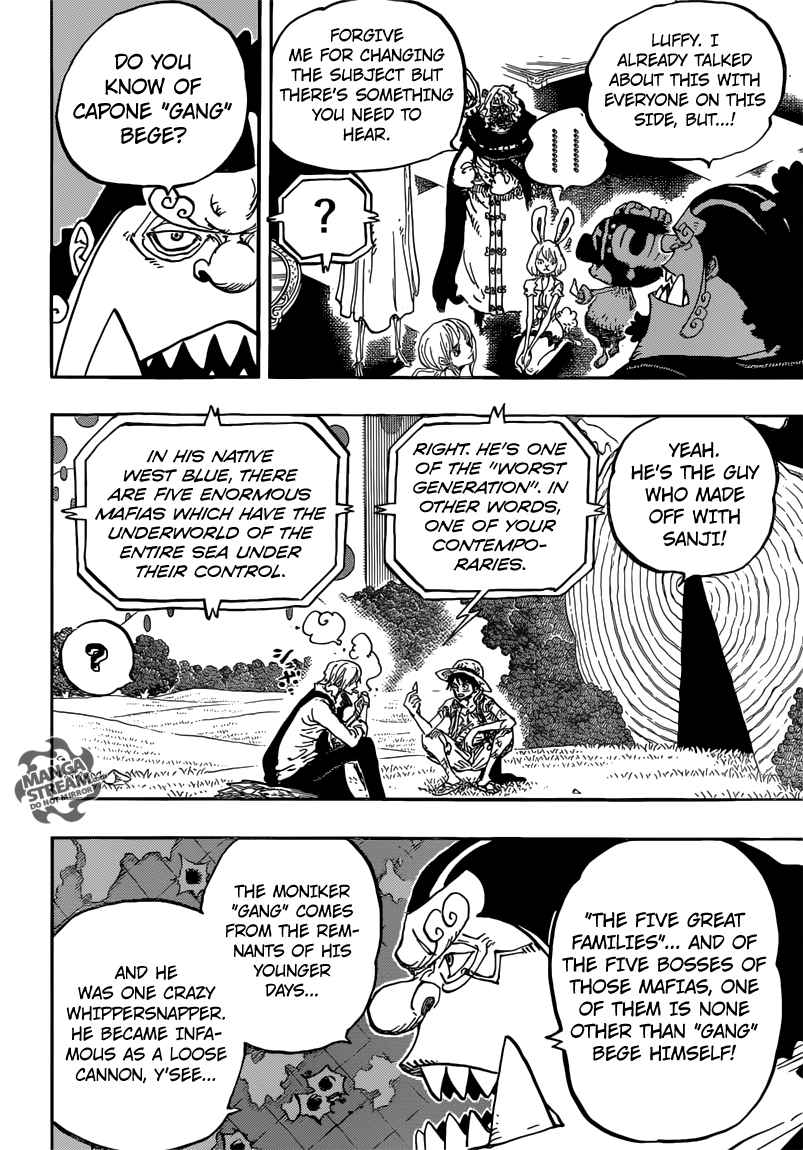 One Piece Chapter 857 — page 10