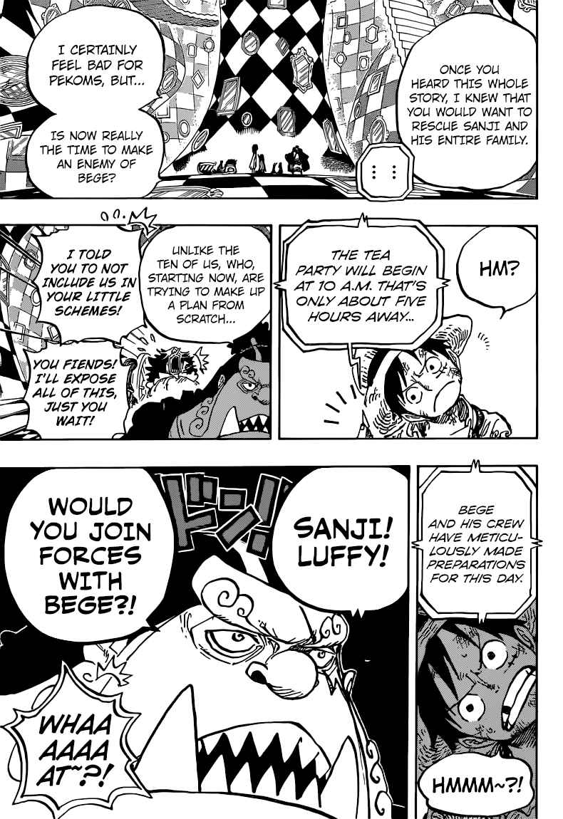 One Piece Chapter 857 — page 15