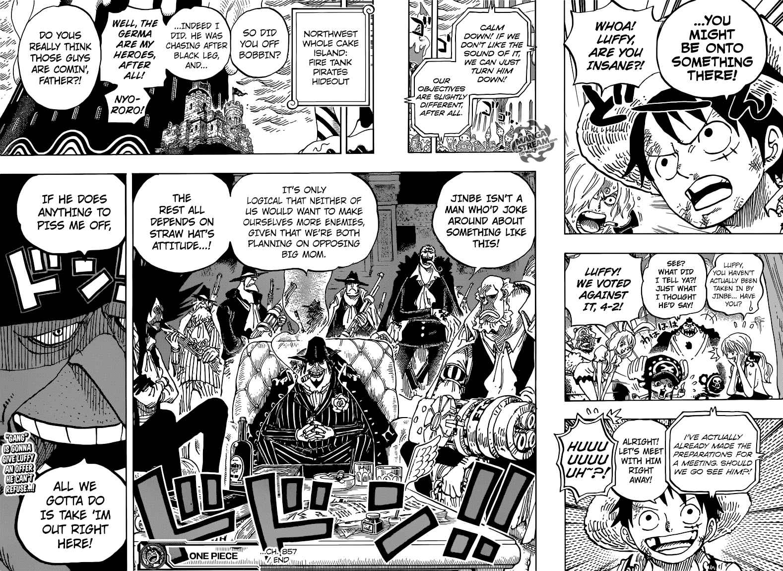 One Piece Chapter 857 — page 16
