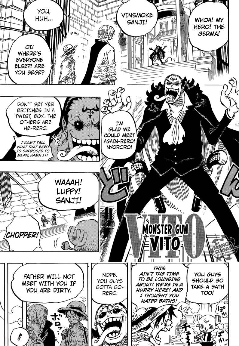 One Piece Chapter 858 — page 6