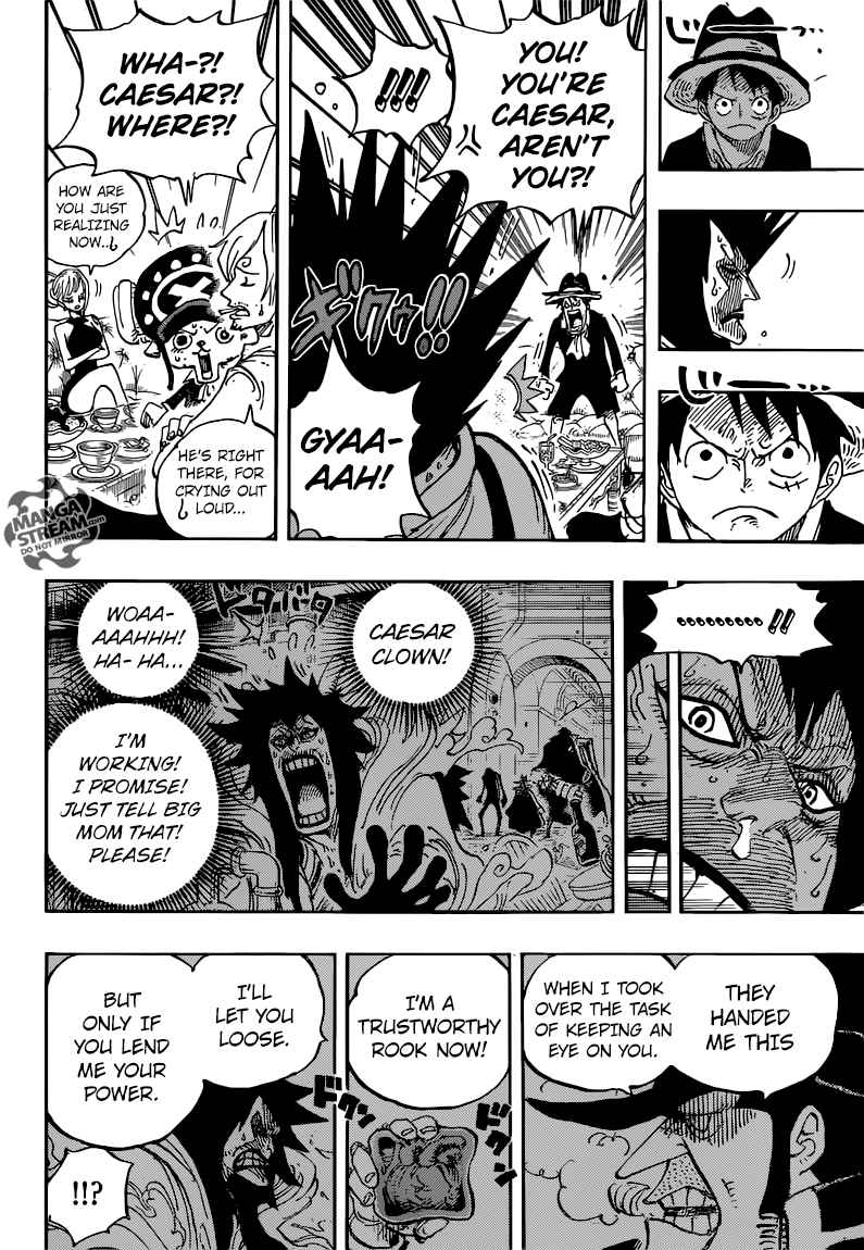 One Piece Chapter 858 — page 14
