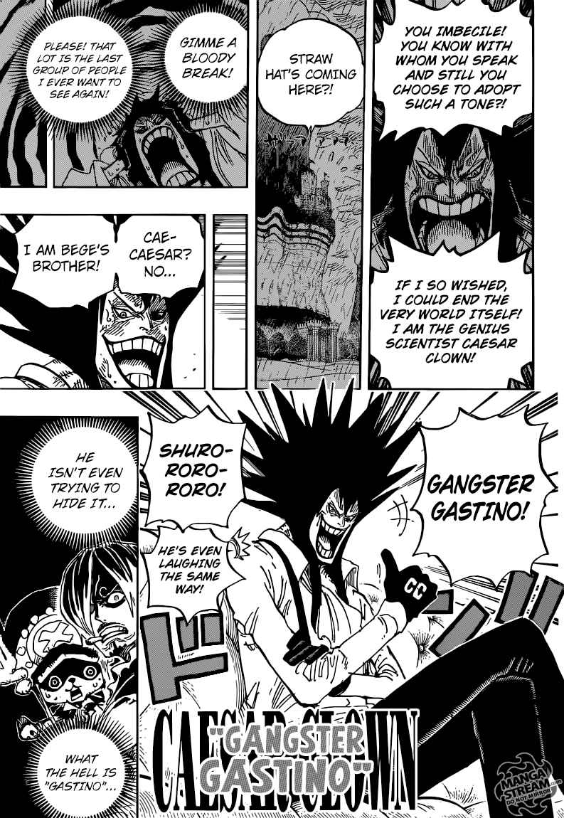 One Piece Chapter 858 — page 15