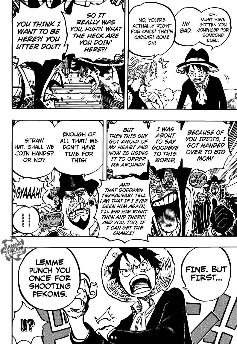 One Piece Chapter 858 — page 16