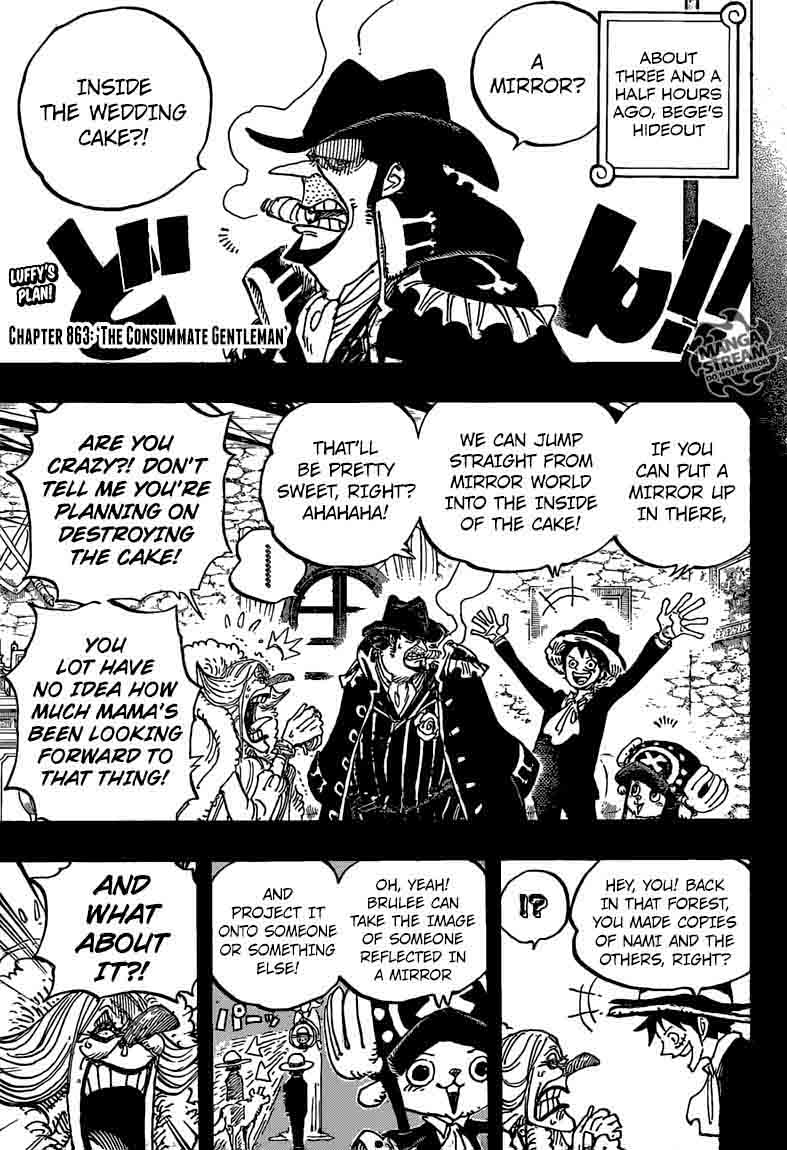 One Piece Chapter 863 — page 4