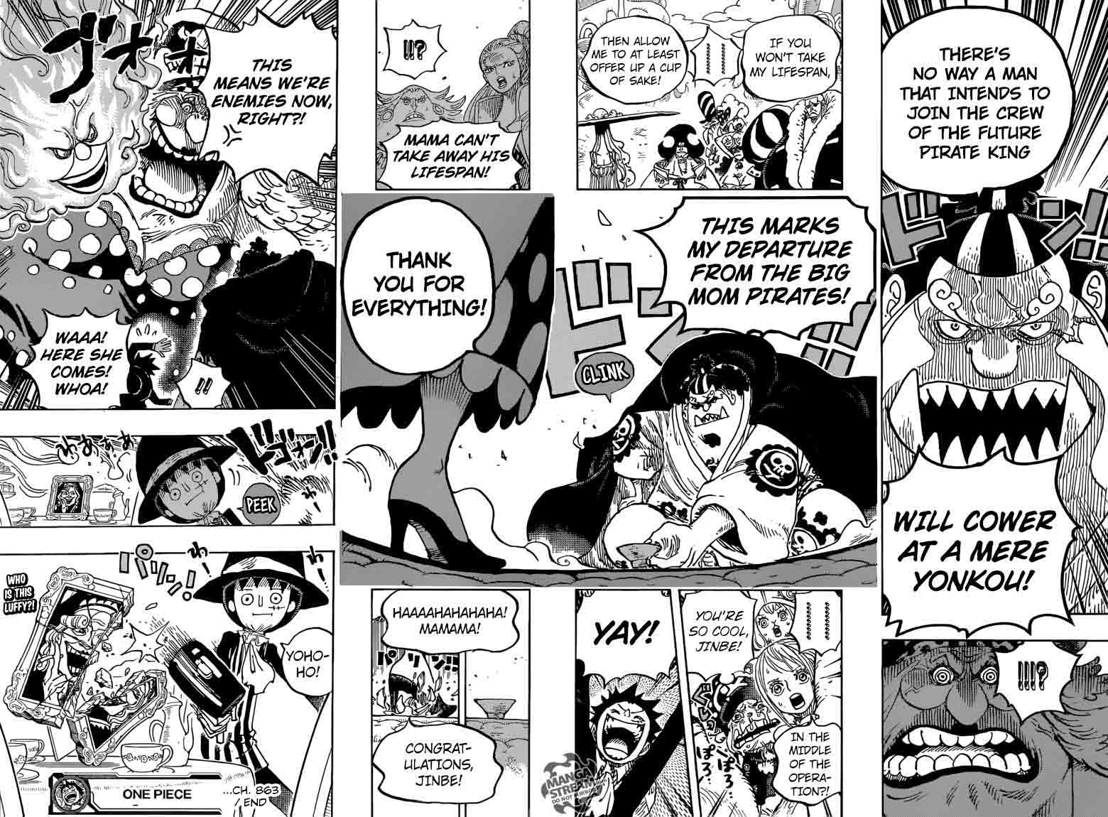 One Piece Chapter 863 — page 19