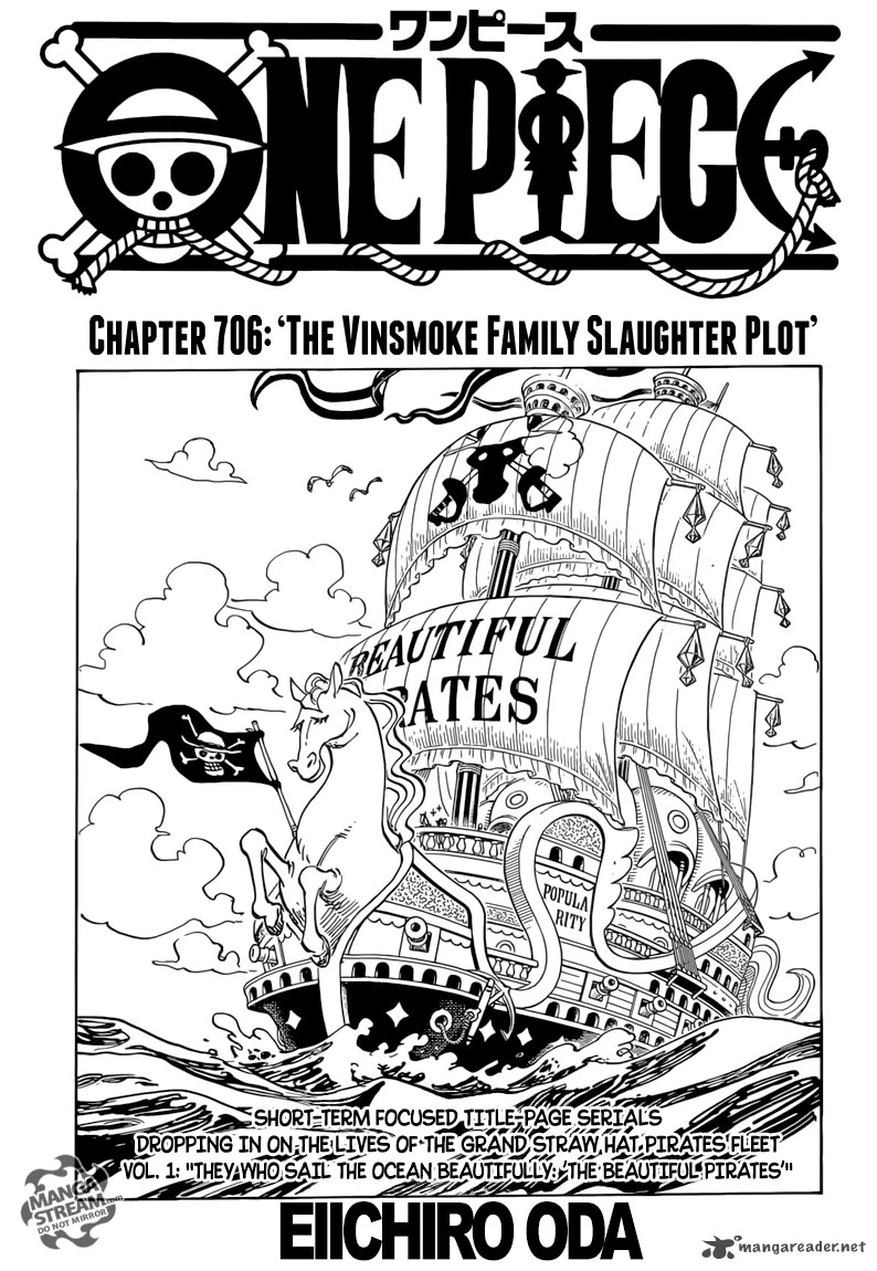 One Piece Chapter 864 — page 1