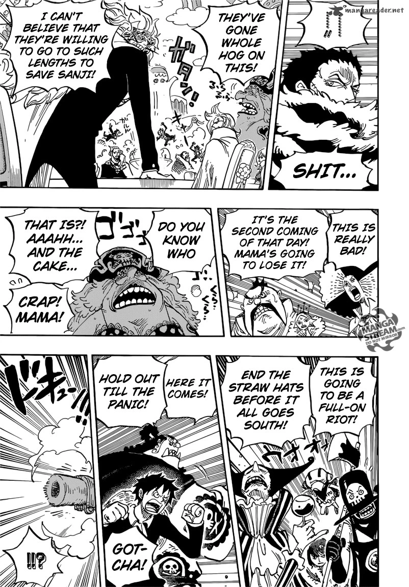 One Piece Chapter 864 — page 5