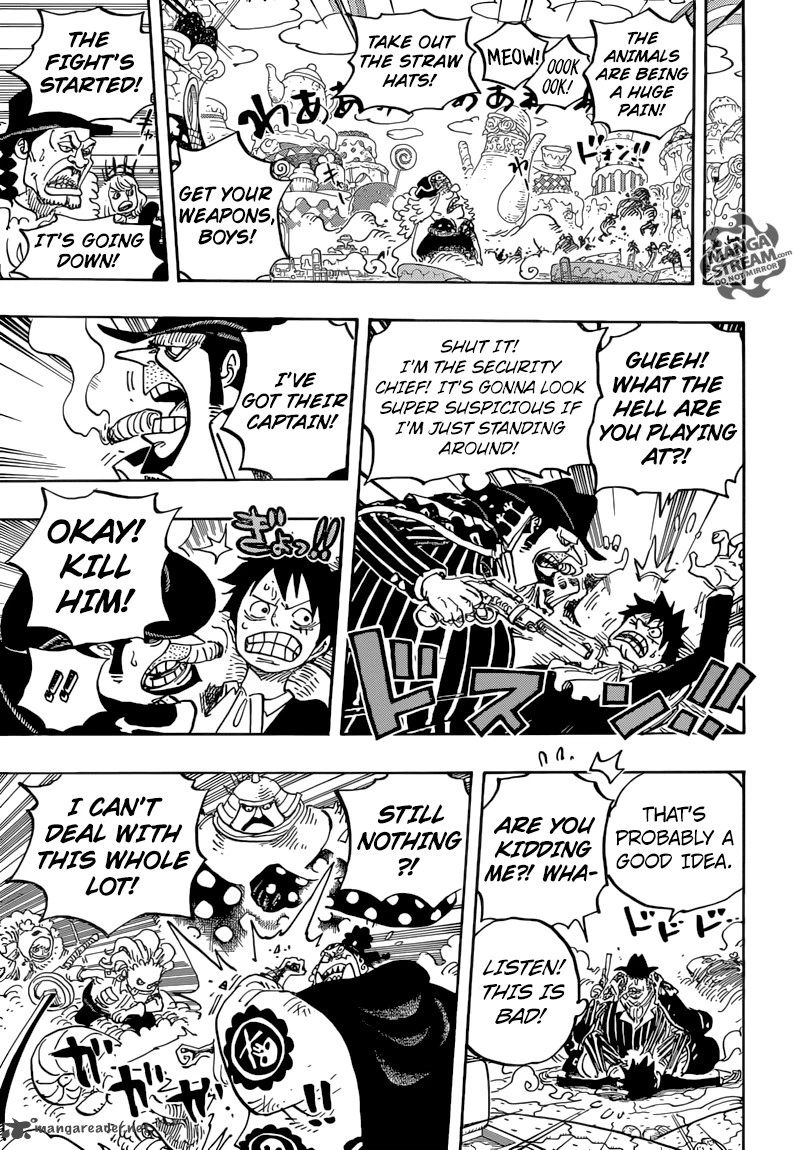 One Piece Chapter 864 — page 9