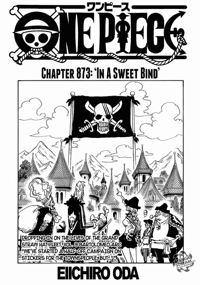 One Piece Chapter 873 — page 1