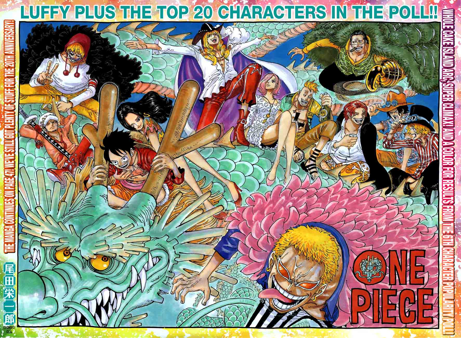 One Piece Chapter 874 — page 1