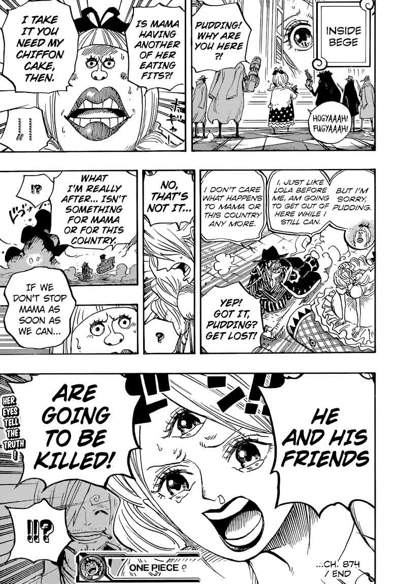 One Piece Chapter 874 — page 17