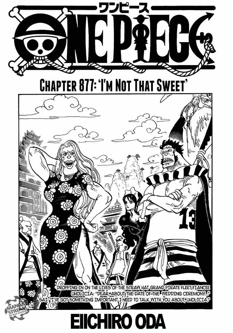 One Piece Chapter 877 — page 1