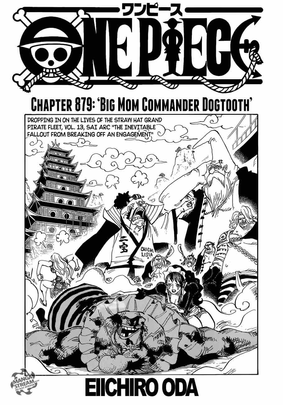 One Piece Chapter 879 — page 1