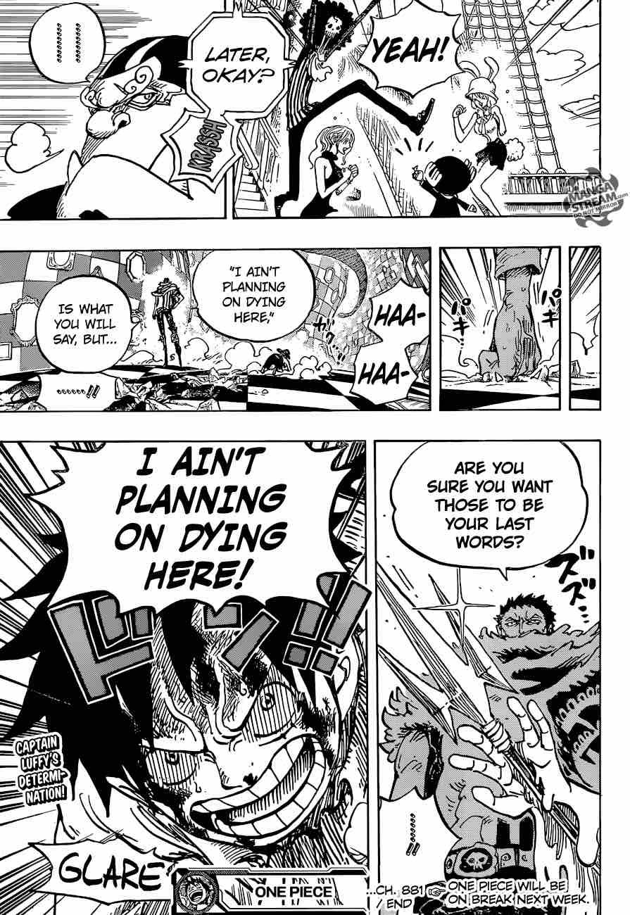 One Piece Chapter 881 — page 16