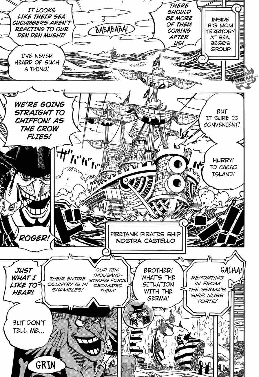 One Piece Chapter 882 — page 14