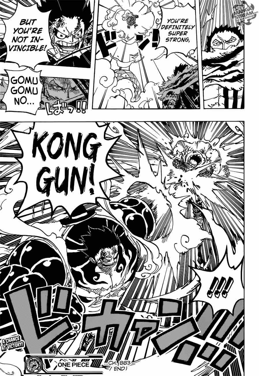 One Piece Chapter 883 — page 16