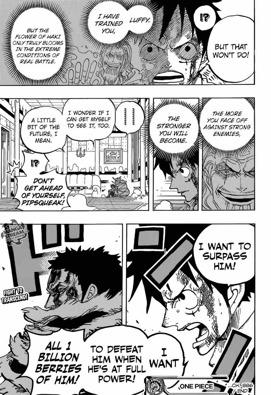 One Piece Chapter 886 — page 18