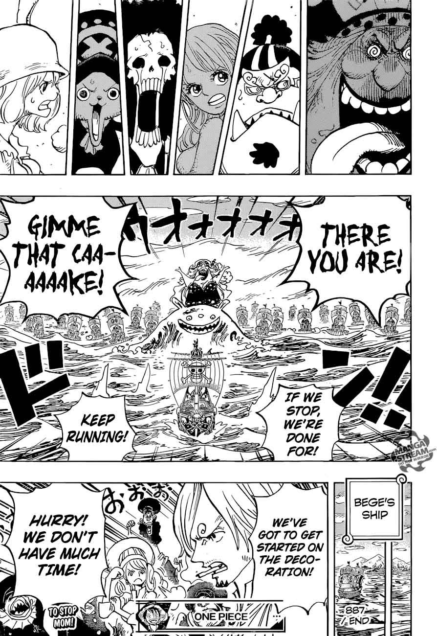 One Piece Chapter 887 — page 15