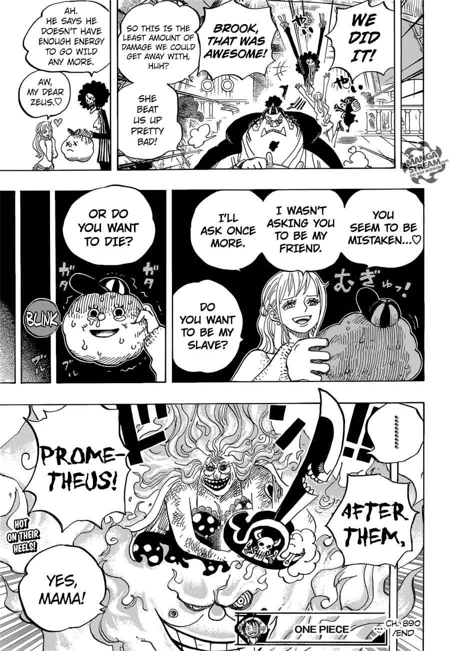 One Piece Chapter 890 — page 17