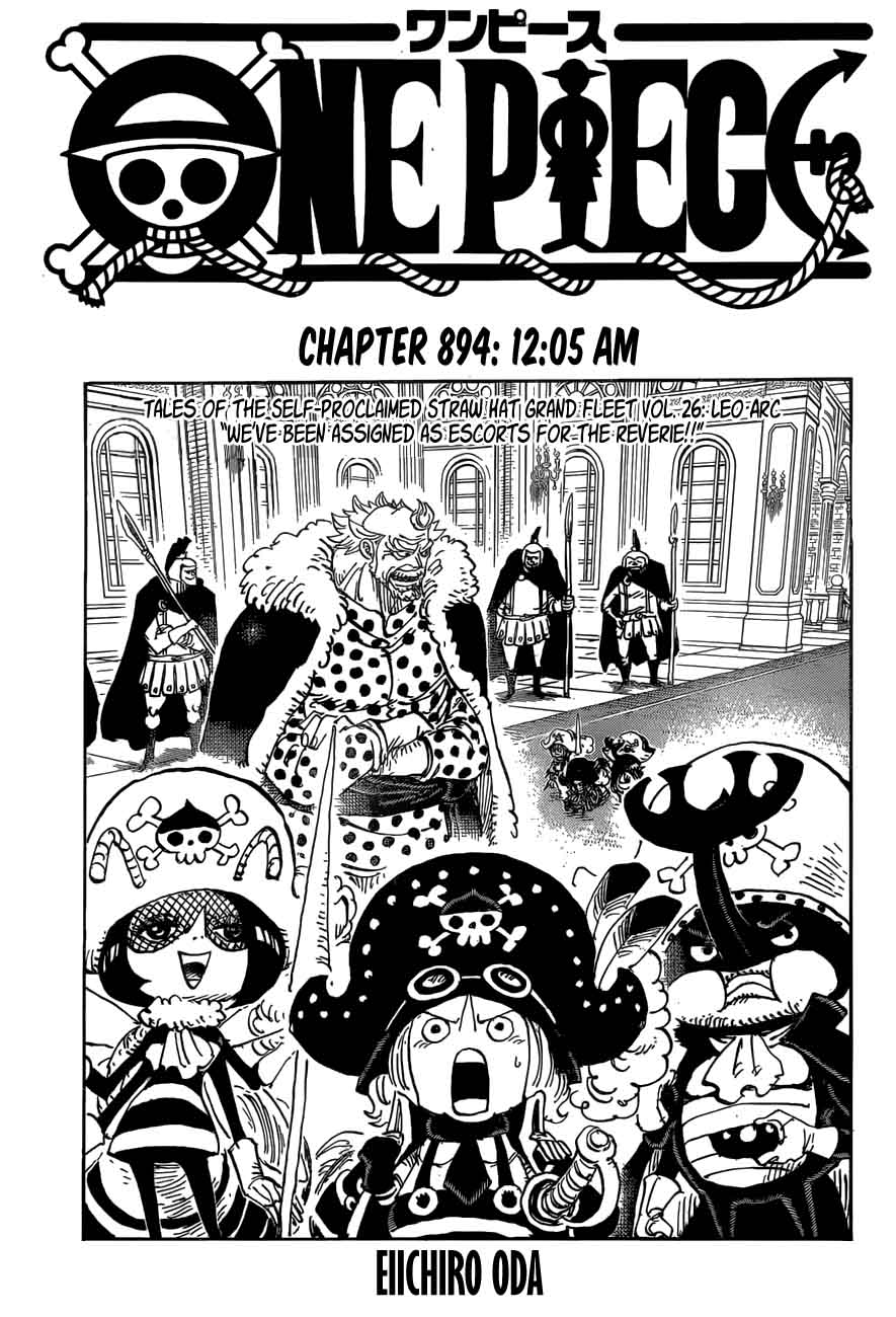 One Piece Chapter 894 — page 1