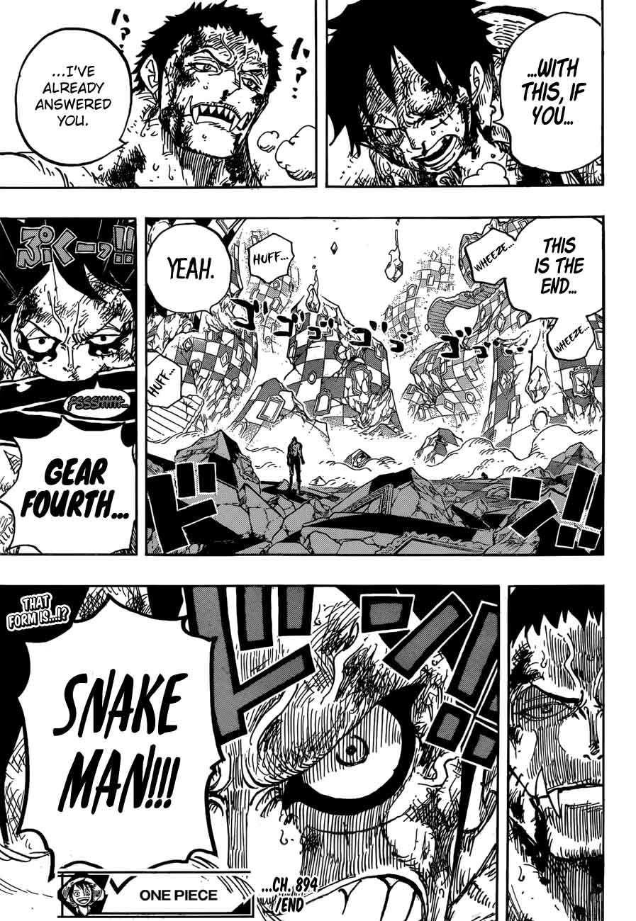 One Piece Chapter 894 — page 16