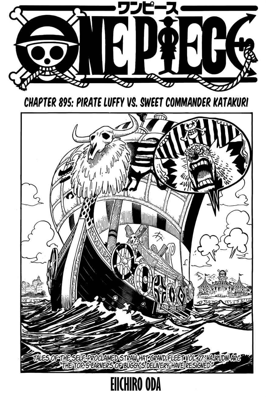 One Piece Chapter 895 — page 1