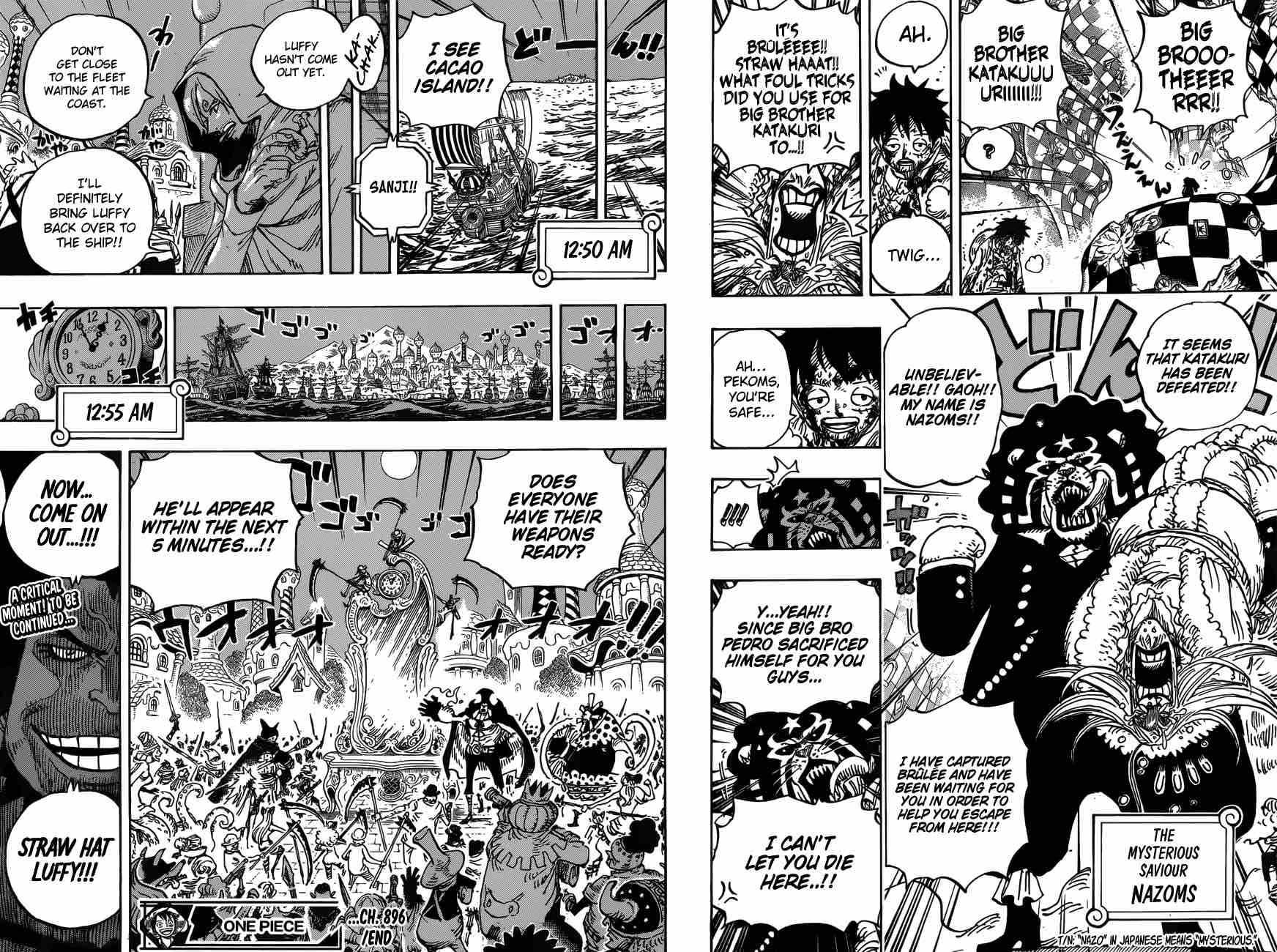 One Piece Chapter 896 — page 15