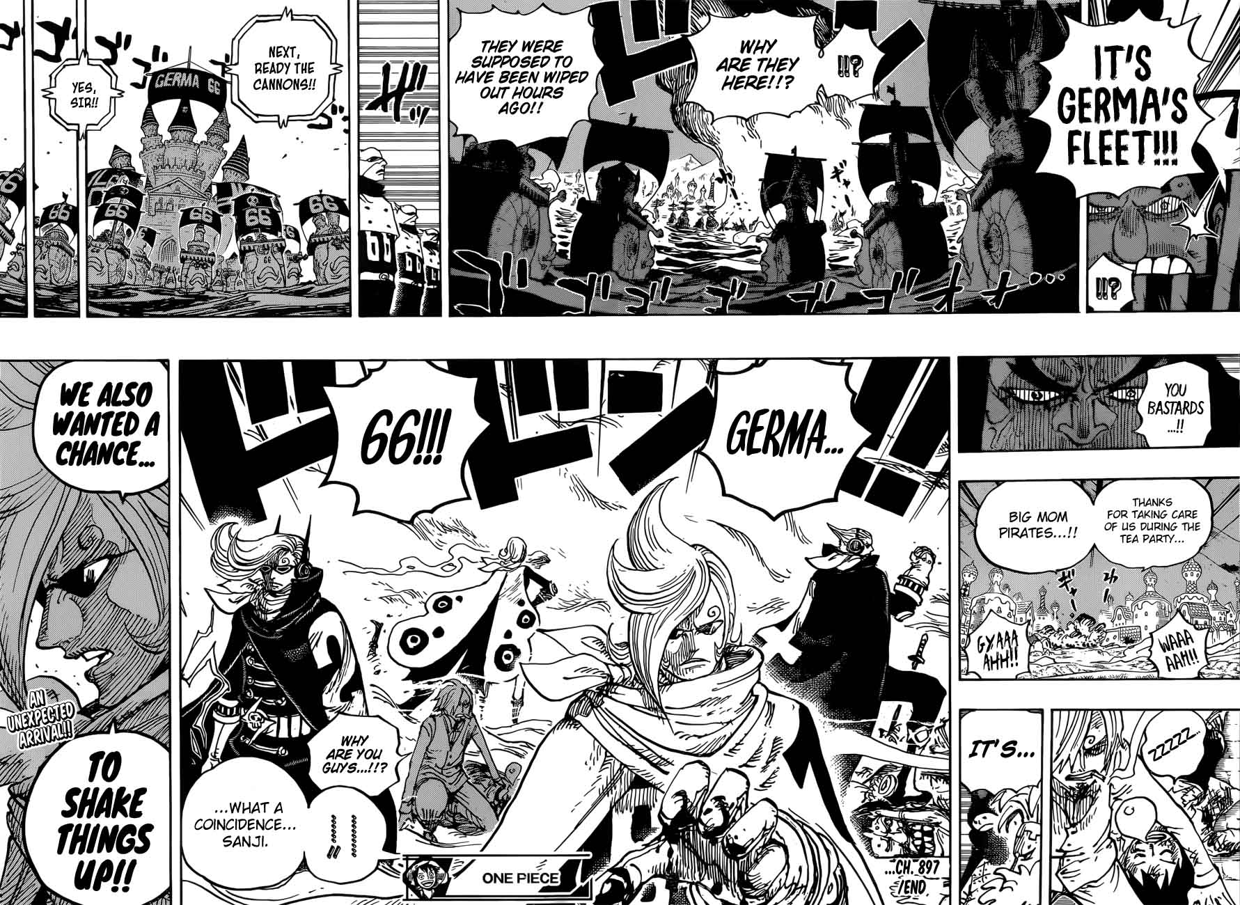 One Piece Chapter 897 — page 14