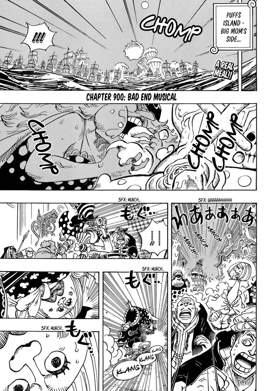 One Piece Chapter 900 — page 3