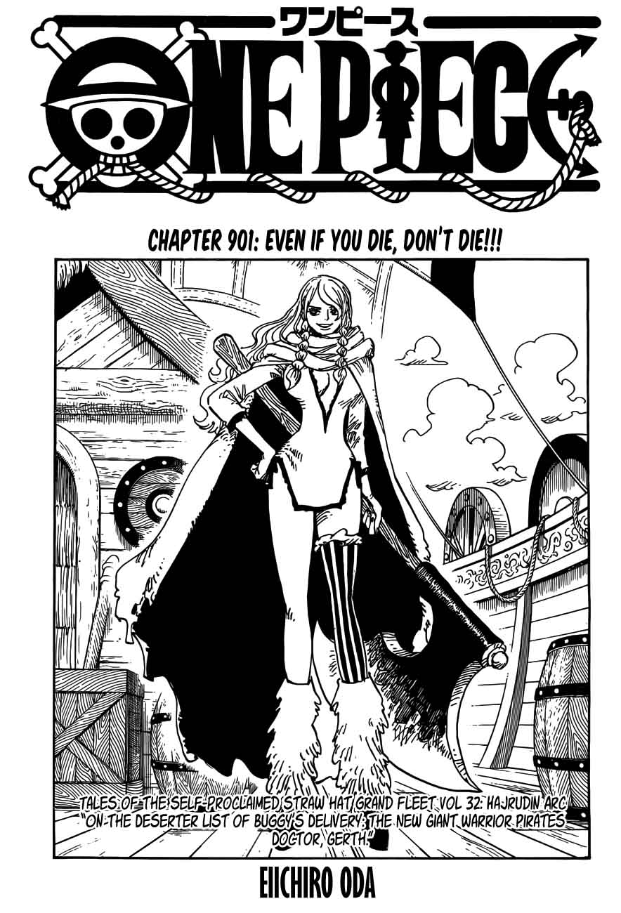 One Piece Chapter 901 — page 1