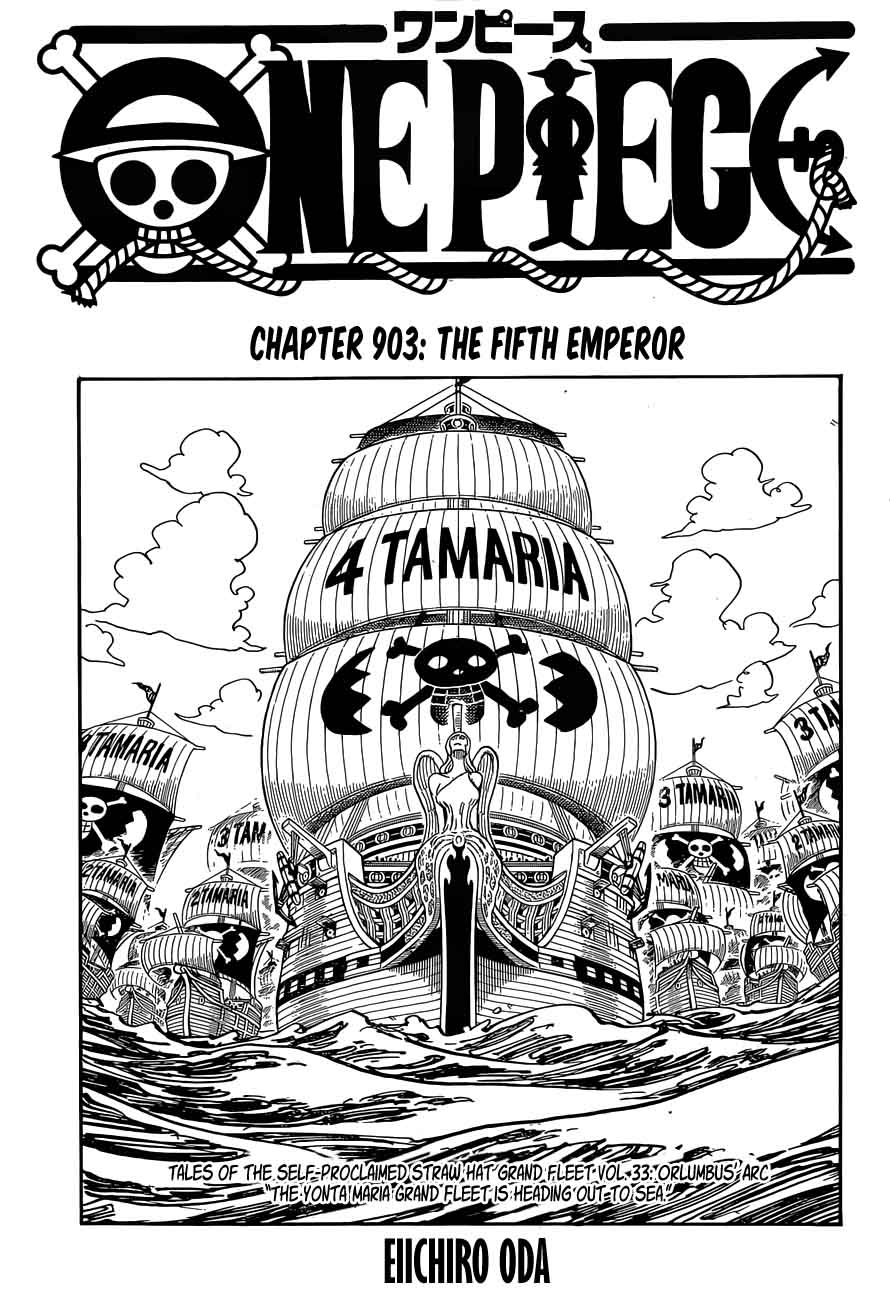 One Piece Chapter 903 — page 2
