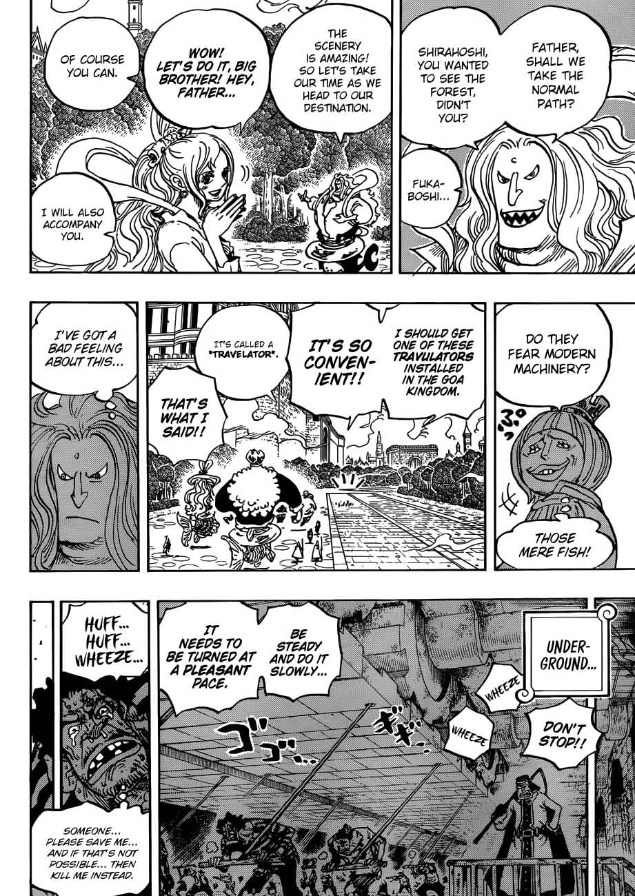 One Piece Chapter 906 — page 4