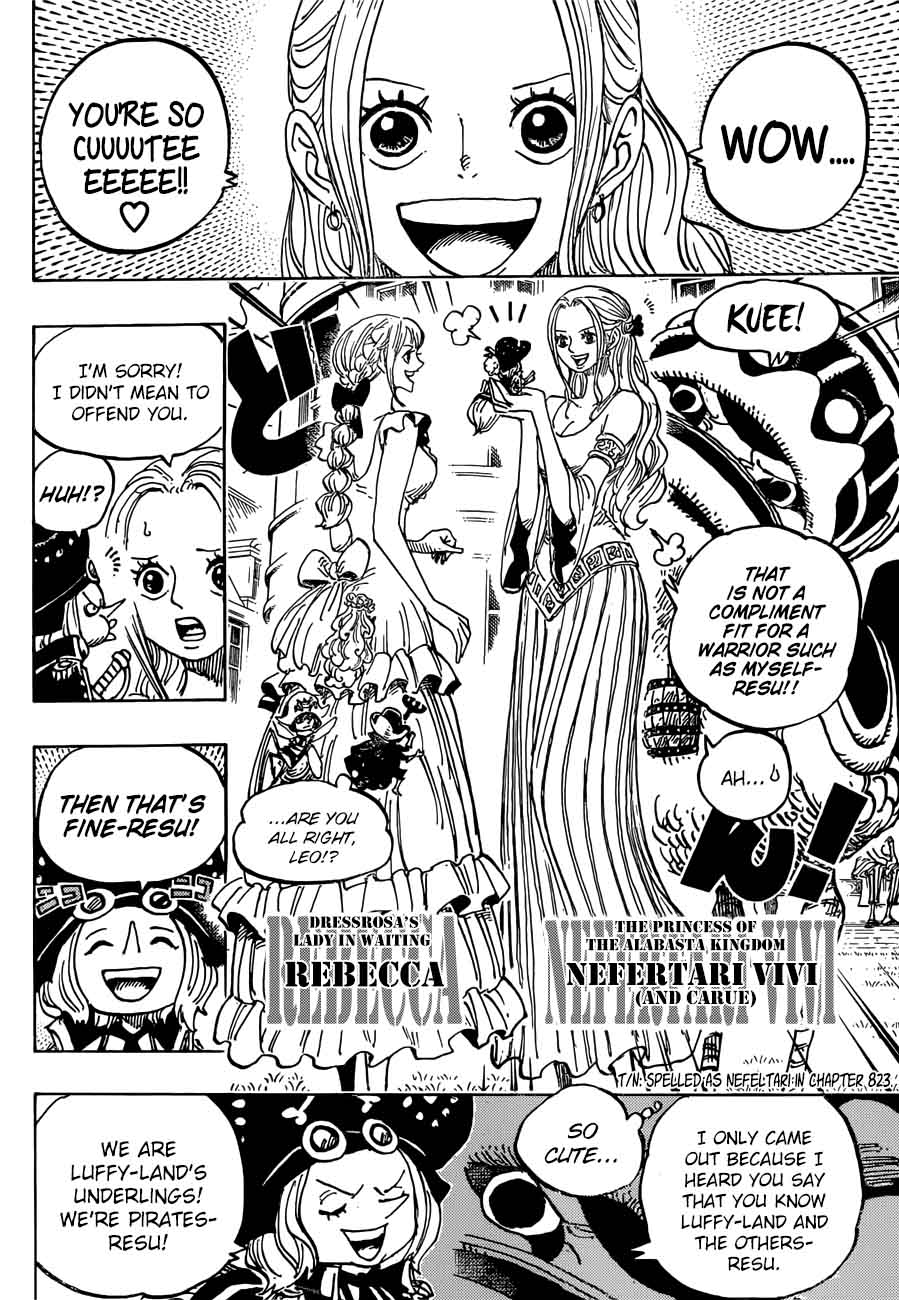 One Piece Chapter 906 — page 8