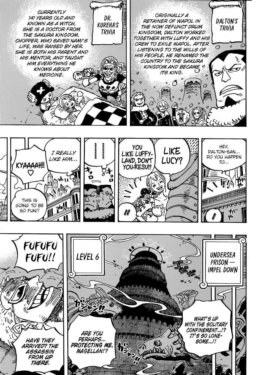 One Piece Chapter 906 — page 15