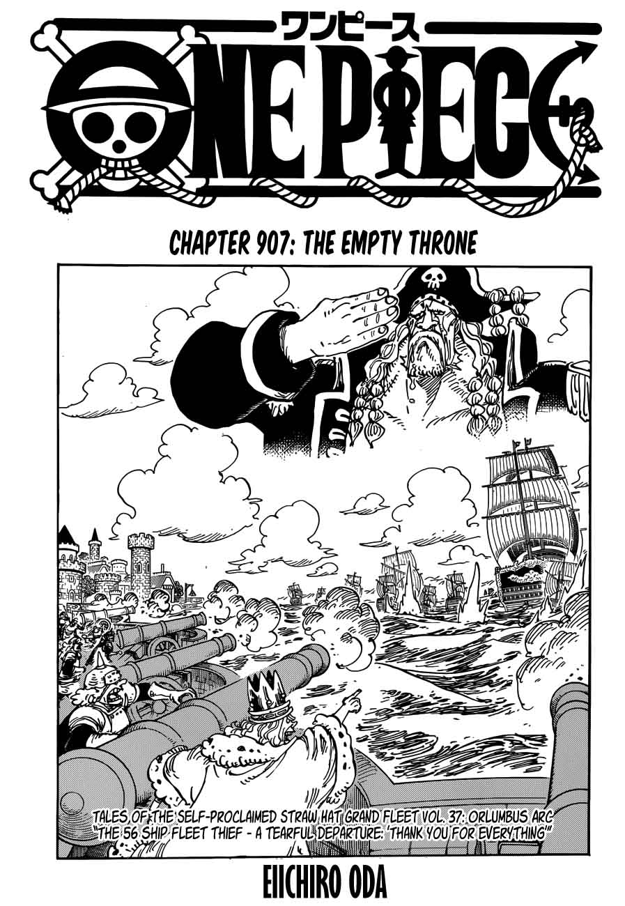 One Piece Chapter 907 — page 1